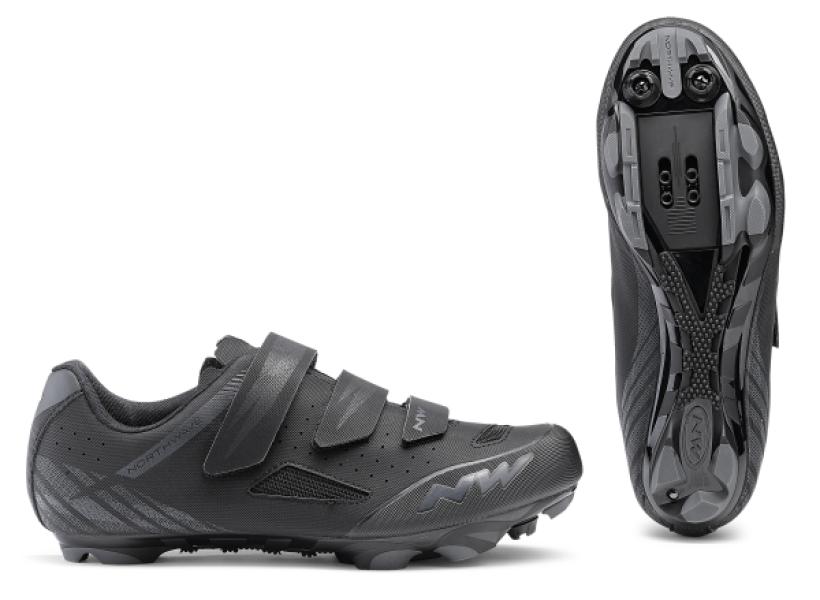 Cipő NORTHWAVE MTB ORIGIN 43,5 fekete UTOLSÓ PÁR!! — 3