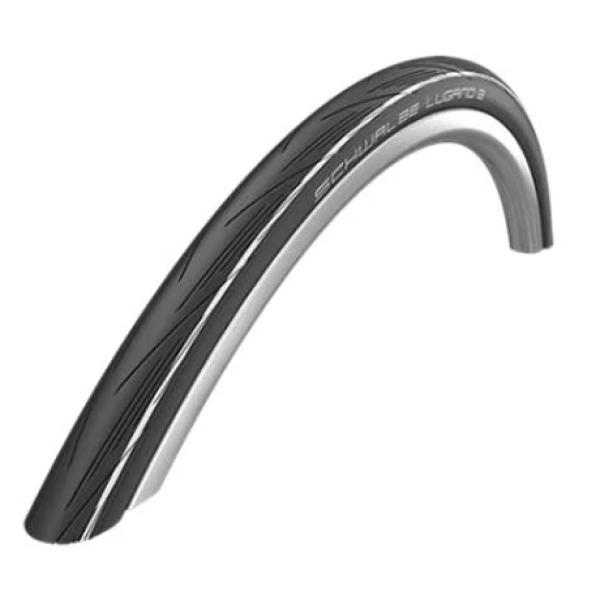 KÜLSŐ GUMI SCHWALBE LUGANO II 25-622 HS471 365g PIROS VAGY FEHÉR  CSÍKKAL KEVLAR GUARD DEFEKTVÉDELEM — 2