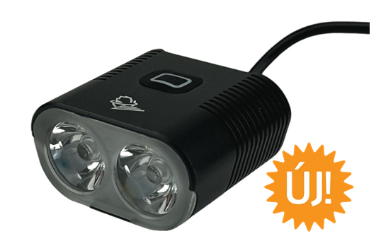 VELOTECH PRO KÜLSŐ AKKUMULÁTOROS ELSŐ LÁMPA 1500 LUMEN