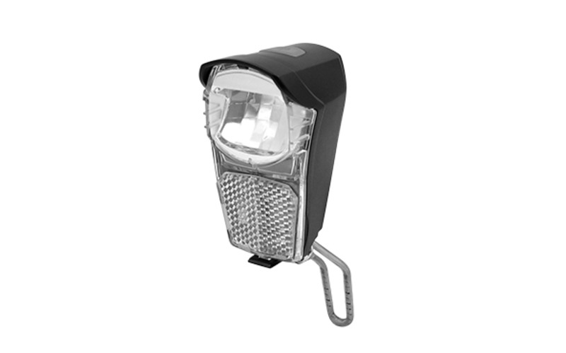 LÁMPA ELSŐ FEKETE ELEMES 1W LED+ELEM