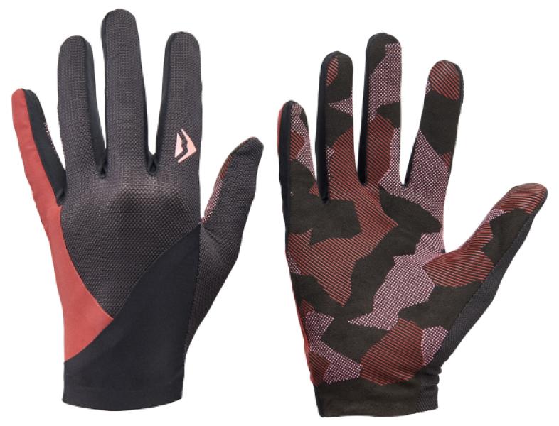 Kesztyű MERIDA SECOND SKIN XXL hosszú bordó/fekete — 3