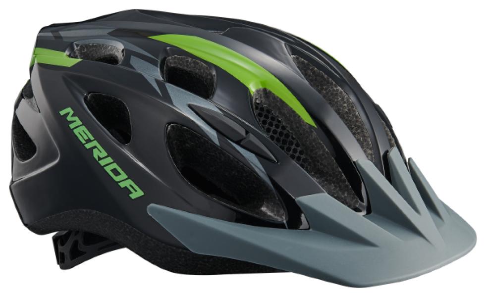 Fejvédő MERIDA SHADOW fekete/kék — 11