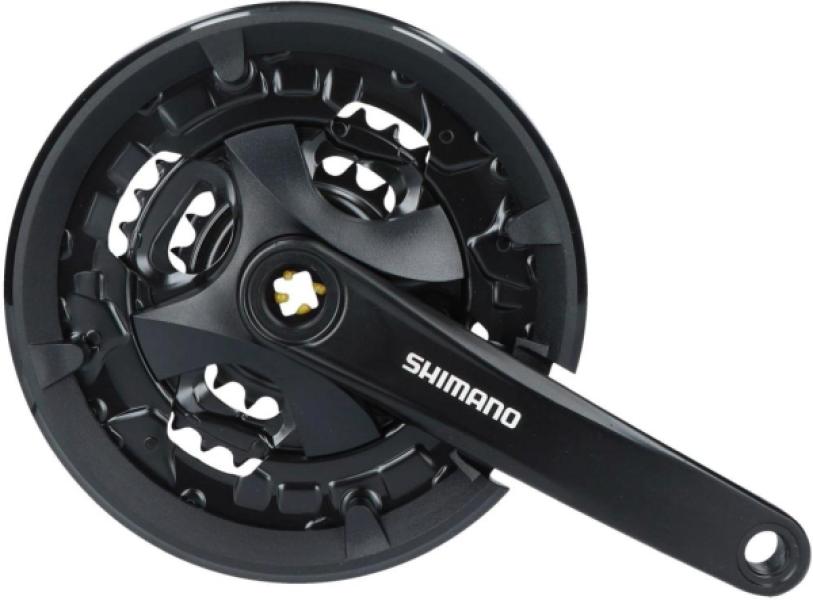HAJTÓMŰ SHIMANO ALTUS 175MM-44X32X22F NÉGYSZÖGTENGELYES FEKETE 9-ES LV