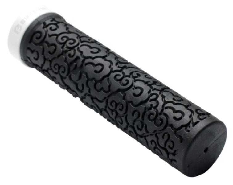 Markolat BIKEFUN COMP LOCK ON fekete/fehér 132mm - VLG-1320-11D2/W — 5