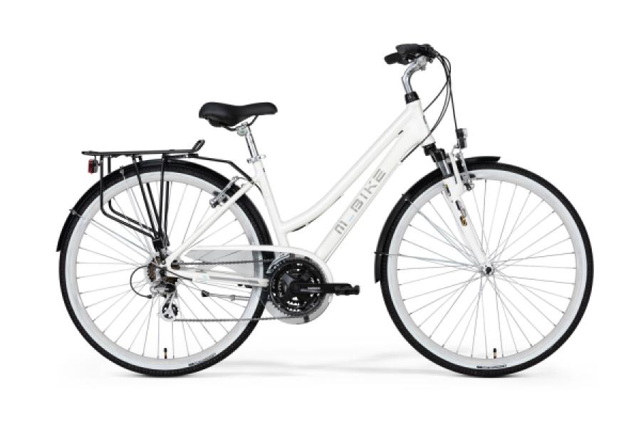 M-BIKE T_BIKE 9.1 NŐI, SELYEM világoskék 28" — 3