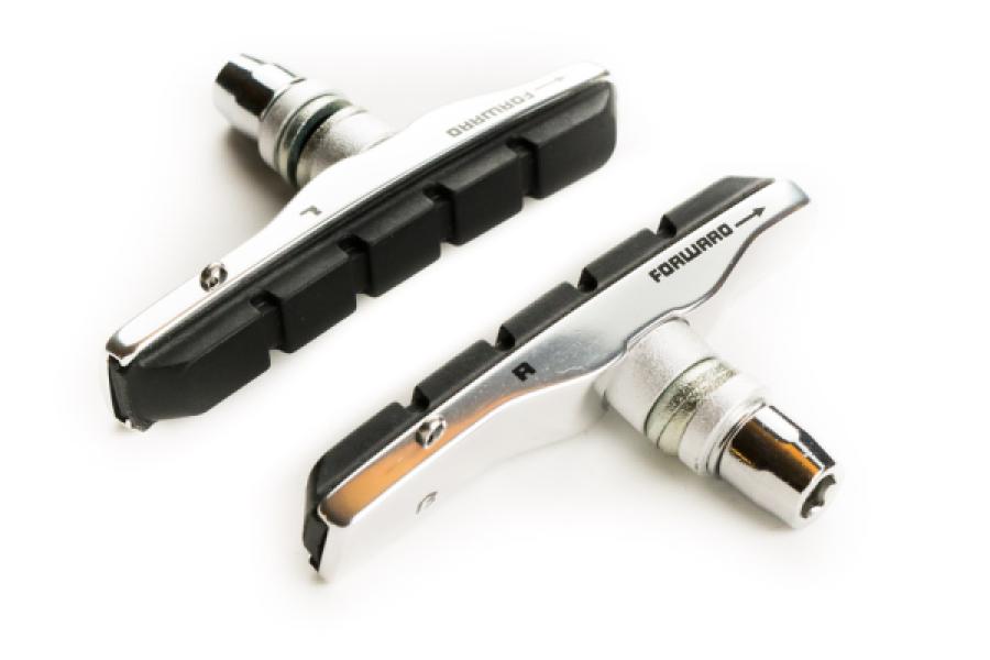 Fékpofa BIKEFUN MTB 72 mm menetes cartridge, ezüst - MTB-945VC-SLVBK — 3