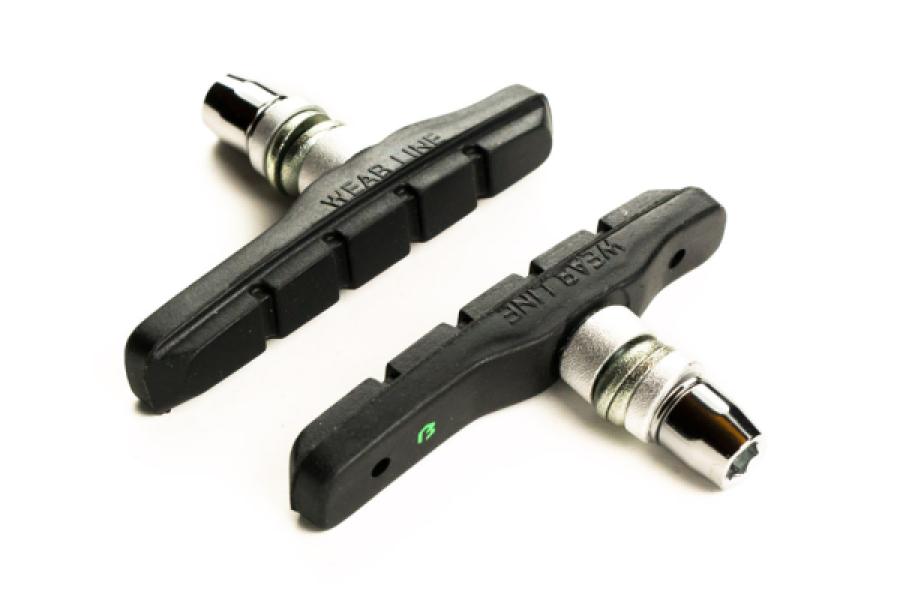 Fékpofa BIKEFUN MTB 72 mm menetes fekete - MTB-945V-BKBK — 3