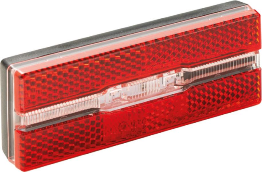 Lámpa BIKEFUN BLOCK hátsó csomagtartóra - JY-6500A — 3