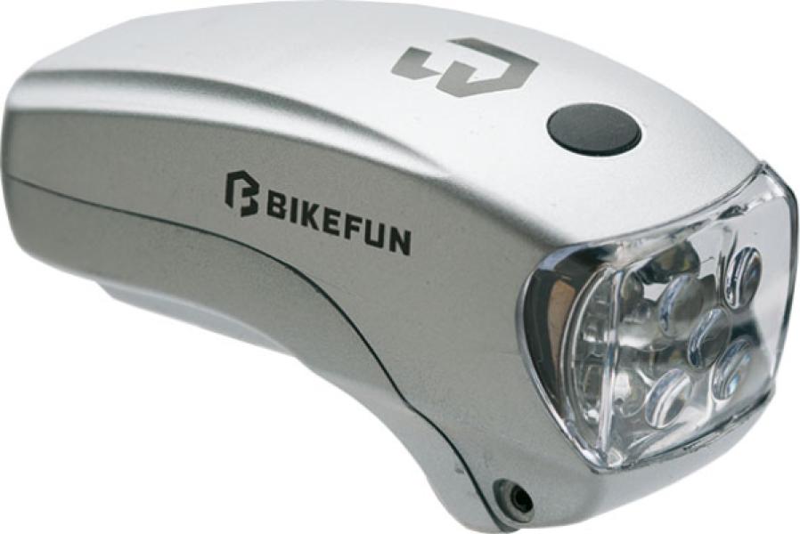 Lámpa BIKEFUN LUCID első 5 fehér LED, 2 funkció - JY-286S — 3