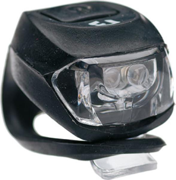 Lámpa BIKEFUN PIXIE hátsó fekete 2 piros LED 2 funkció, szilikon, fekete - JY-267T-2B-BLAC — 3