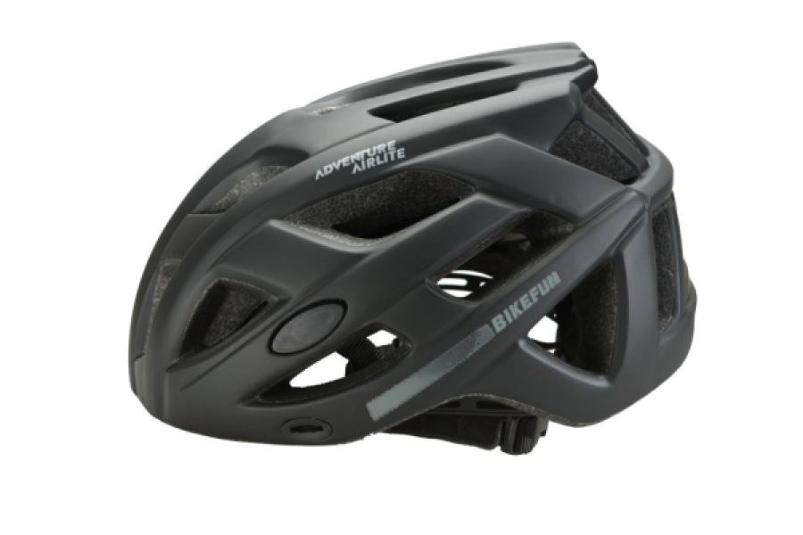 Fejvédő BIKEFUN ADVENTURE fekete - HB3-9-B M méret,55-58cm — 16