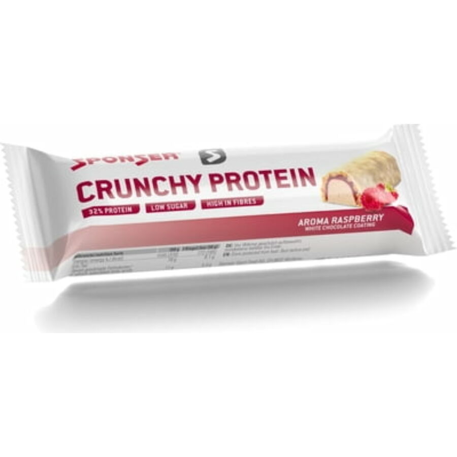 SPONSER CRUNCHY PROTEIN FEHÉRJESZELET MÁLNA 50G