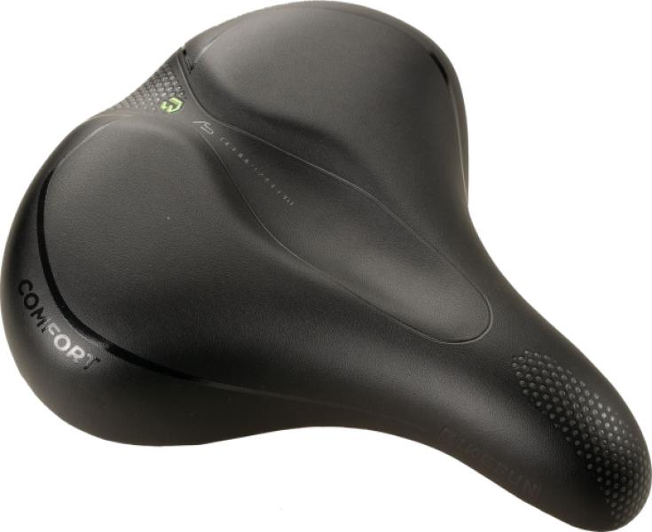 Nyereg BIKEFUN VARESE Comfort trekking lady fekete — 5