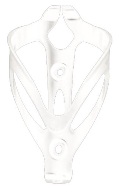 Kulacstartó BIKEFUN FEATHER műanyag fehér - CL-078-WHT — 3