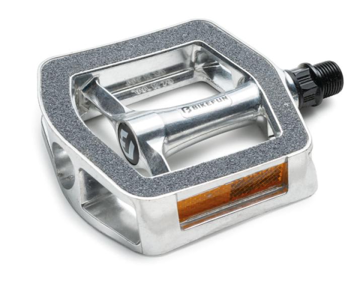 Pedál BIKEFUN EMERY Trekking alu, csúszásmentes dörzspapíros - C318DU — 3