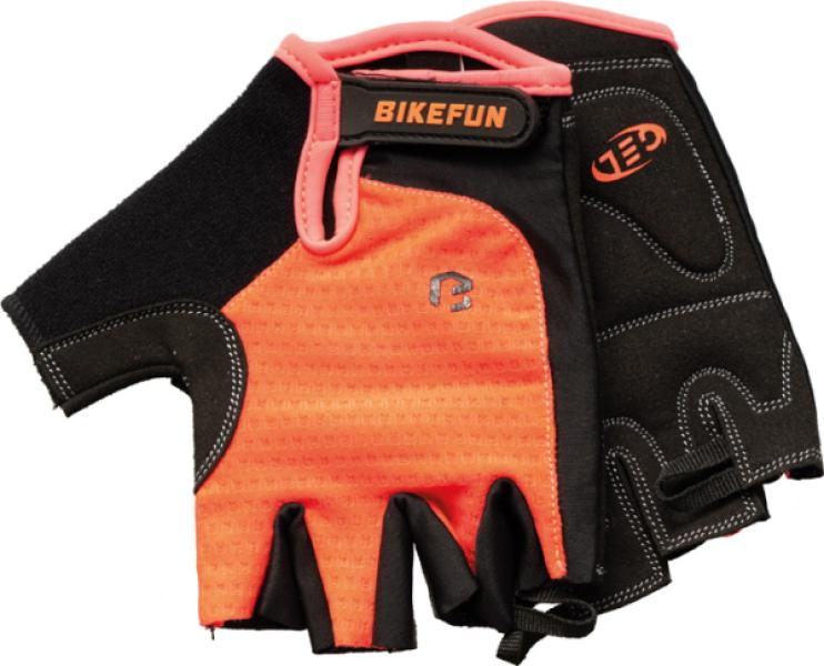Kesztyű BIKEFUN rövid Missy S korál — 3