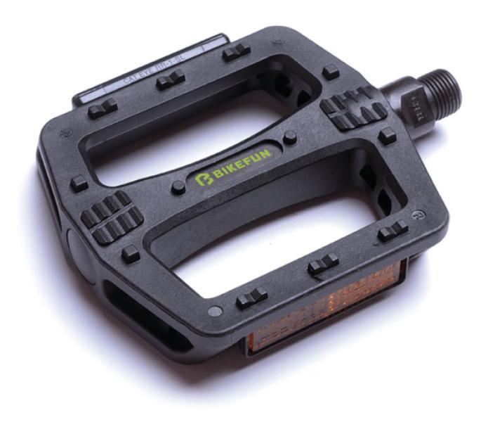 Pedál BIKEFUN DECK platform műanyag fekete - B107N-BLK/BF — 3