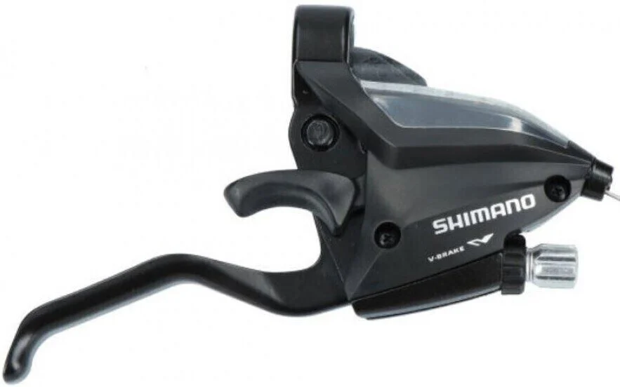 FÉKVÁLTÓKAR SHIMANO J ALTUS 7-ES FEKETE 2UJJAS V-FÉKHEZ ZACSKÓS