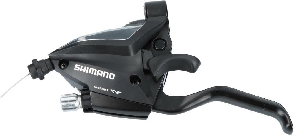 FÉKVÁLTÓKAR SHIMANO B ALTUS 3-AS FEKETE 2UJJAS V-FÉKHEZ DOBOZOS