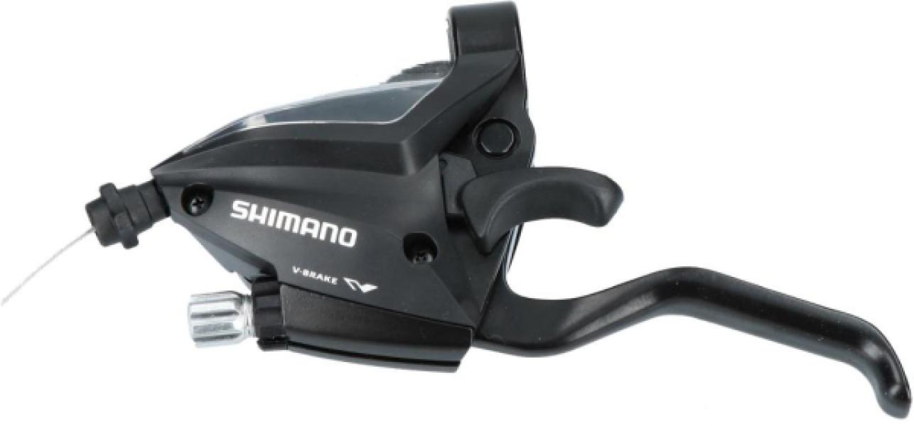 FÉKVÁLTÓKAR SHIMANO B ALTUS 3-AS FEKETE 2UJJAS V-FÉKHEZ DOBOZOS