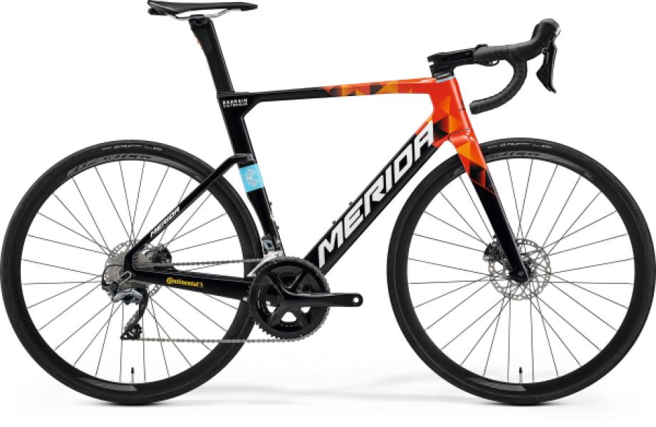 VÁZ MERIDA 2022 REACTO 5000 - SZETT PIROS/FEKETE (TEAM REPLICA) — 3