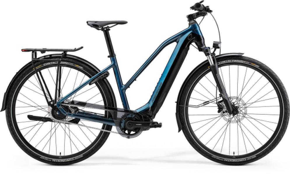 MERIDA 2022 eSPRESSO 700 EQ NŐI XS(43L) ZÖLDESKÉK KÉK/FEKETE — 3