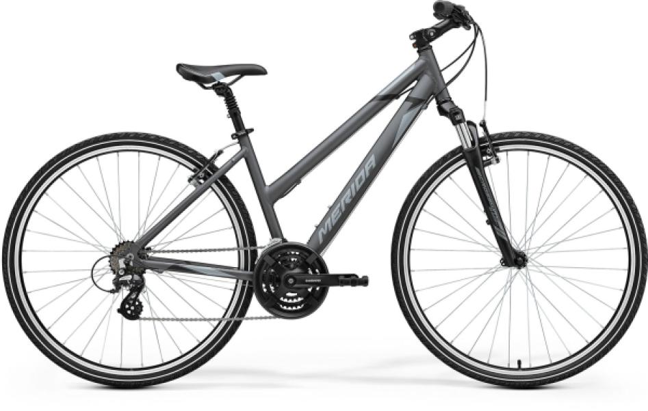 MERIDA 2022 CROSSWAY 10-V NŐI S(L) SELYEM SÖTÉTEZÜST (SZÜRKE/FEKETE) — 3