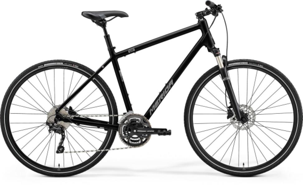 MERIDA 2022 CROSSWAY 300 S FÉNYES FEKETE (MATT EZÜST) — 3