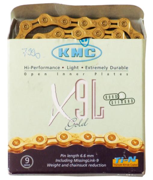 LÁNC KMC X9SL ARANY — 3