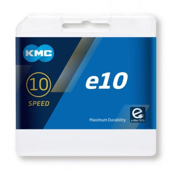 Lánc KMC E10 (régi X10E) 10 speed e-bike 1/2 x 11/128 136L — 3