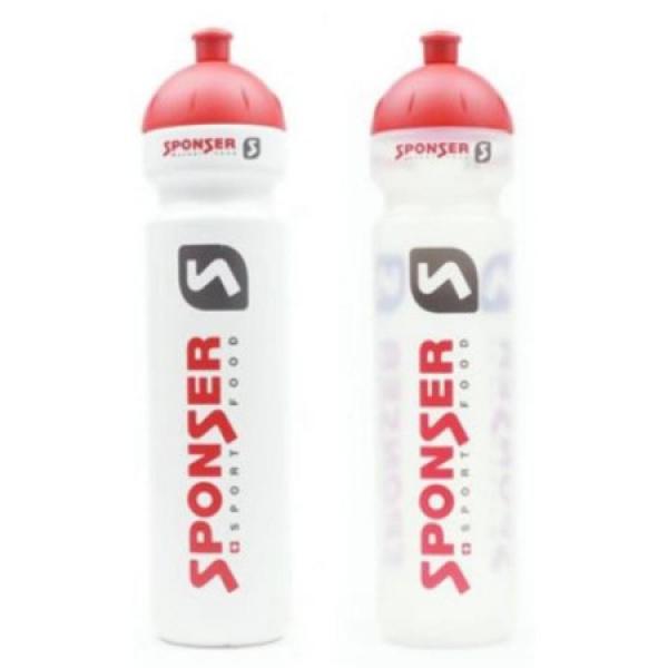 KULACS SPONSER  1000ML, FEHÉR-PIROS, BPA-MENTES