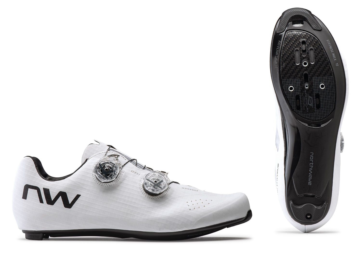 Cipő NORTHWAVE ROAD EXTREME GT 4 42 FEHÉR/FEKETE