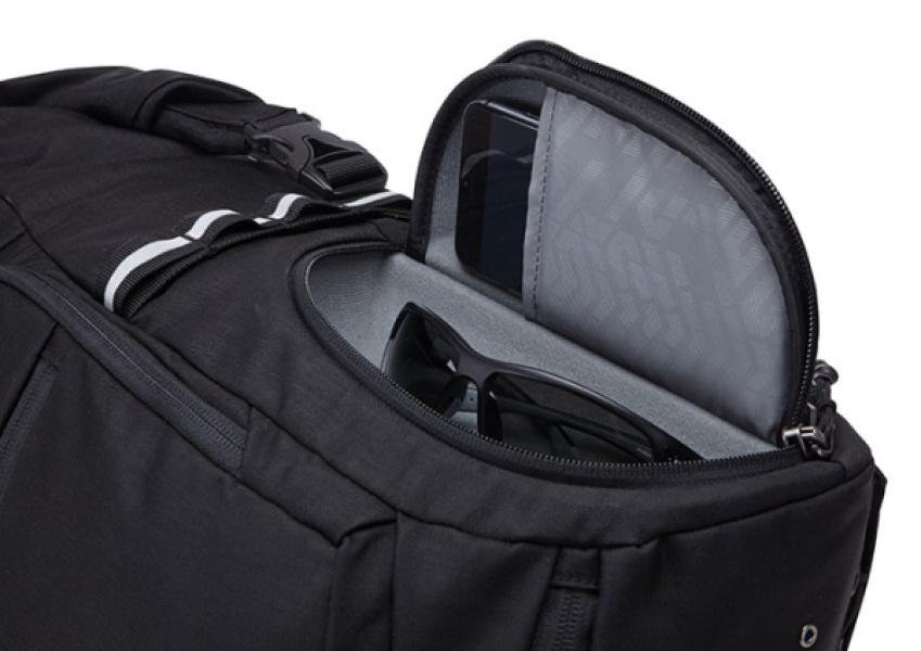 Hátizsák THULE PNP COMMUTER BACKPACK fekete esővédővel — 21