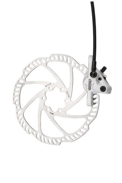 Tárcsafék TEKTRO ORION első 180 mm rotor fehér — 9