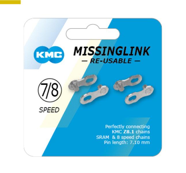 Lánc PATENTSZEM 3/32 7- 8 SPEED KMC  / DARAB