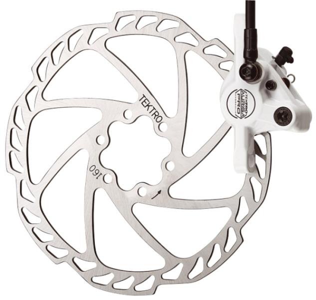 Tárcsafék TEKTRO AURIGA PRO 180 mm rotor első — 13
