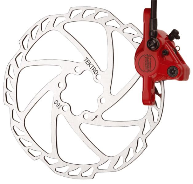 Tárcsafék TEKTRO AURIGA PRO 180 mm rotor első — 15