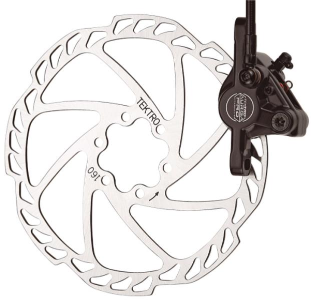 Tárcsafék TEKTRO AURIGA PRO 180 mm rotor első — 18