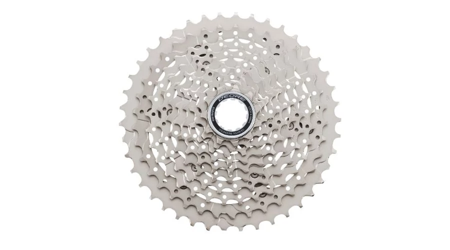 LÁNCKERÉKSOR Shimano Deore CS-M4100 11-42-es lánckeréksor, 10s, ezüst