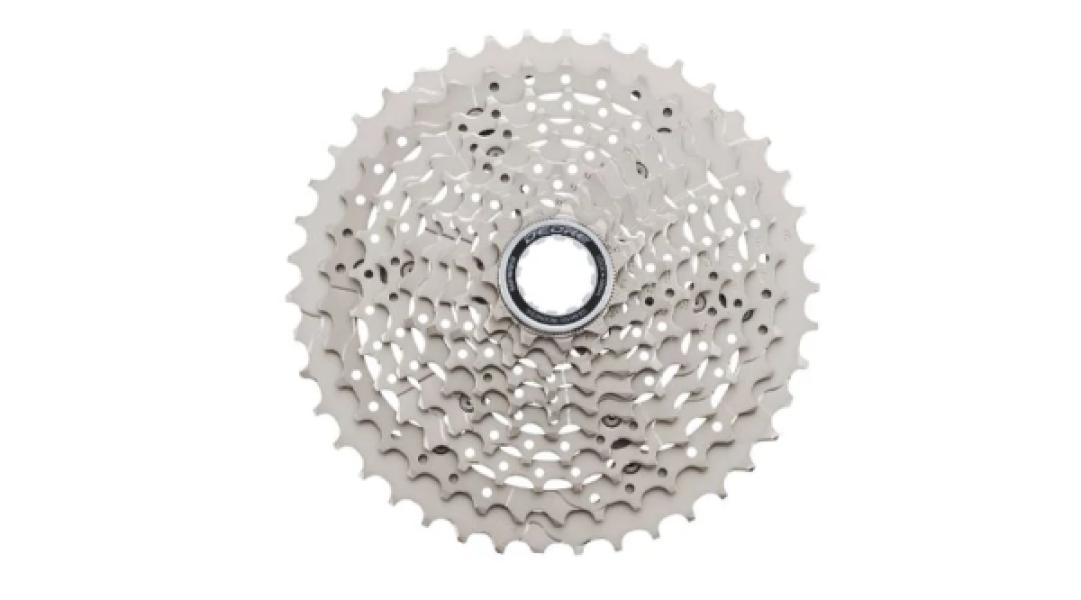 LÁNCKERÉKSOR Shimano Deore CS-M4100 11-42-es lánckeréksor, 10s, ezüst