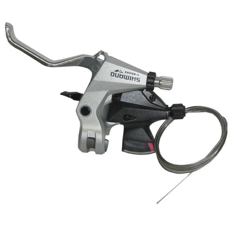 FÉKVÁLTÓKAR SHIMANO ALTUS  ST_M310 BAL 3 fokozat RAPIDFIRE EZÜST 2 UJJAS V-FÉKKAR