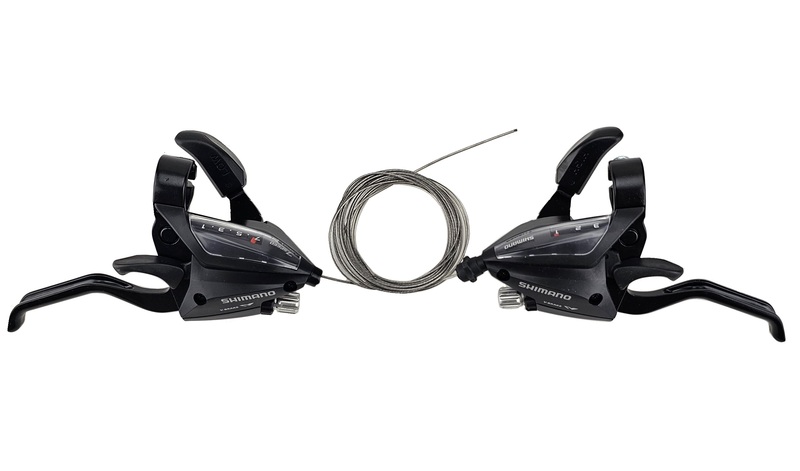 FÉK-váltókar SHIMANO ALTUS ST-EF500 3x7 PÁRBAN