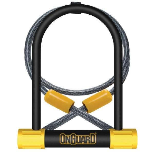 Lakat U/kábel Onguard Bulldog DT 115 x 230mm/13mm/kábel:120cm x 10mm, 5 kulcs