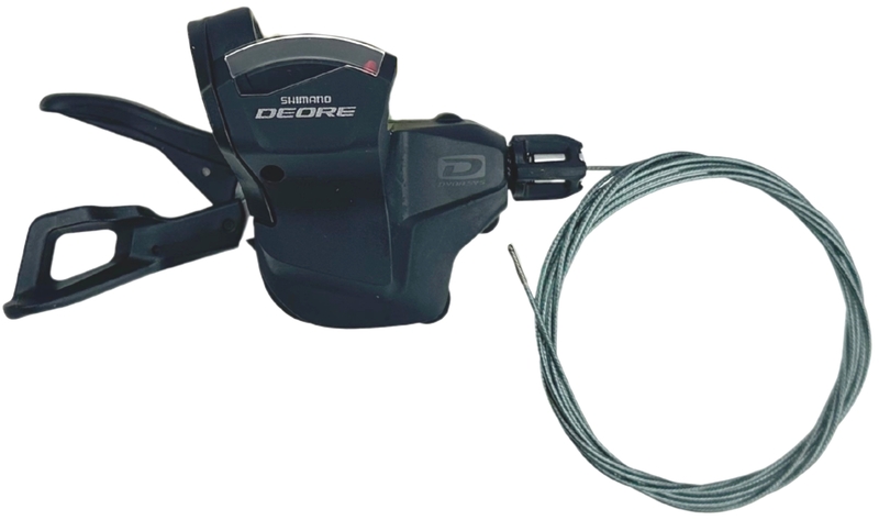 VÁLTÓKAR Shimano Deore 10 Sebességes Jobb oldal Kijelző+ bowden bilincses SL-M6000