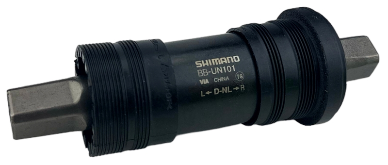 Shimano monoblokk BB-UN101 Acera  68/122,5 mm négyszögtengelyes, zacskós termék