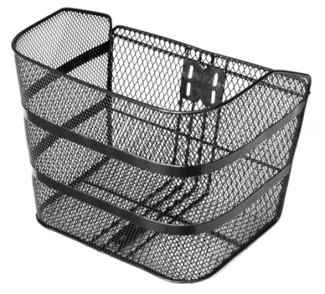 Kosár első fekete sűrű nagy  Méret: 38x28x28,5 cm  beérkezés :2025.11.10.