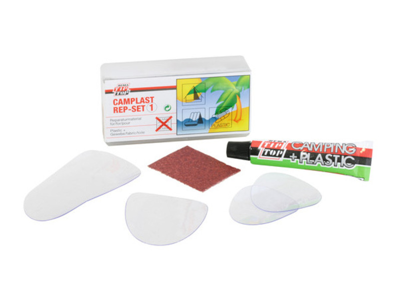 RAGASZTÓ KÉSZLET TIP-TOP Camplast mini MATRAC,SÁTOR,GUMICSÓNAKHOZ