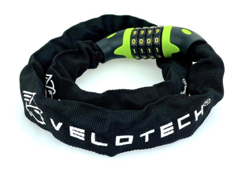 LAKAT VELOTECH láncos számzáras  6x900 mm