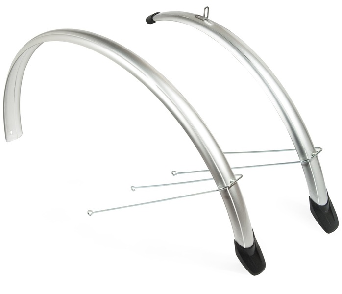 Sárvédő szett VELOTECH 24"/51 ezüst plasztic