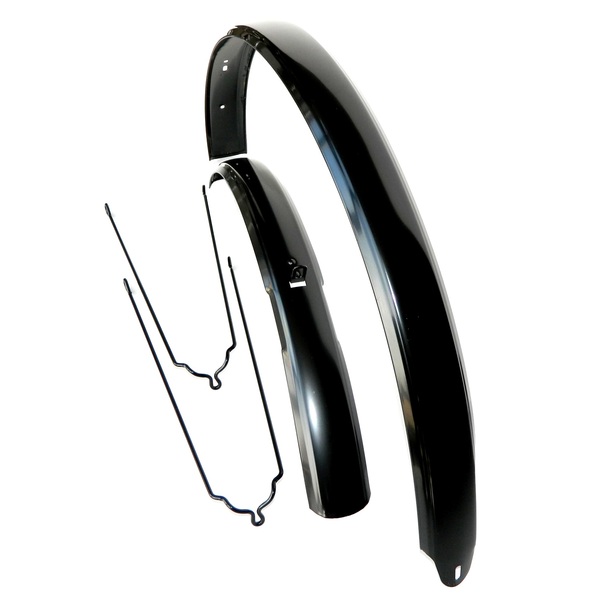 SÁRVÉDÖ SZETT E+H+PÁLCA 26" ACÉL MTB FEKETE HAZAI